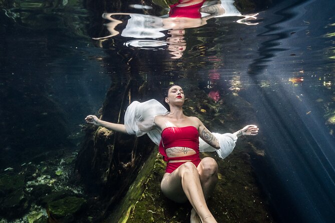 Underwater Photo Shoot Experience in Cenote - Starting at Cenote Cristalino