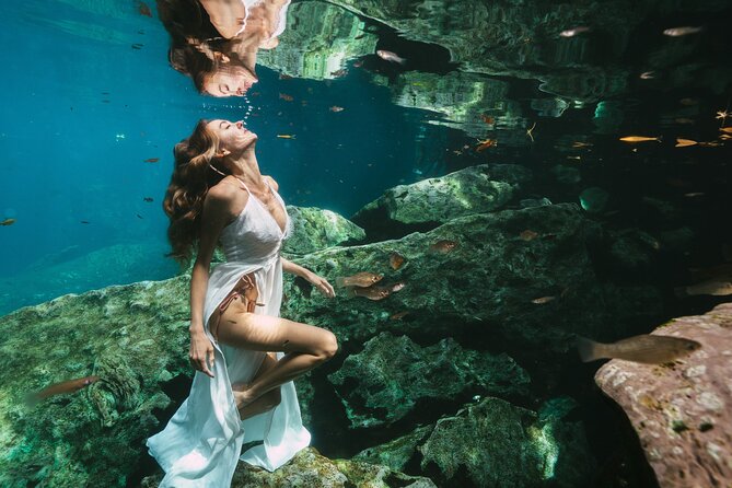 Underwater Photo Shoot Experience in Cenote - What You Receive After the Session