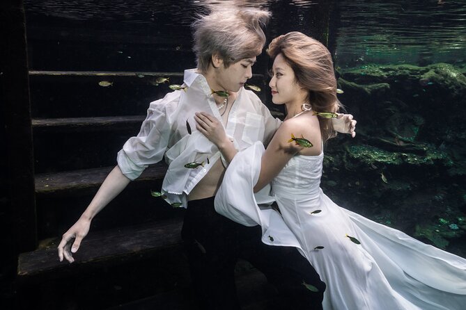 Underwater Photo Shoot Experience in Cenote - The Human Side of the Session