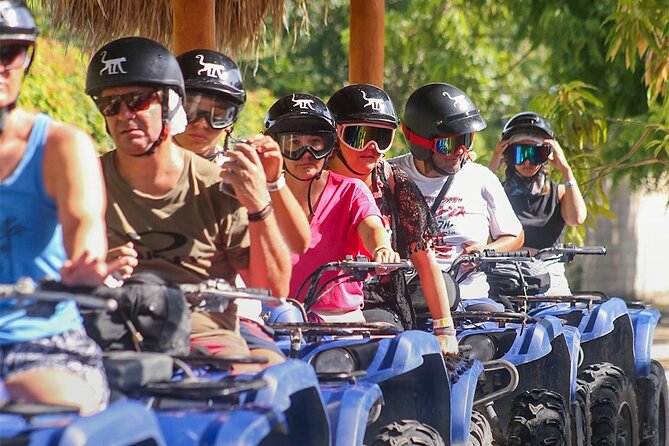 Wild Jungle ATV Adventure with Cenote and Monkey Sanctuary - Riding the Akumal jungle trails