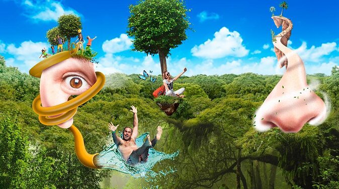 XENSES Admission <em>Official Product</em> – Key points to know before you go’ /></p>
<ul>
<li><strong>Expect a half-day of sensory games:</strong> Most people should allow about 5 to 6 hours, even though individual activity sections may take less time.</li>
<li><strong>Upside Down Town is the star photo stop:</strong> The tilted street and optical illusions make ordinary walking look wonderfully wrong.</li>
<li><strong>Bird Flight brings the biggest thrill:</strong> The zip-line-style ride gives you a bird’s-eye view and can be repeated.</li>
<li><strong>The dark Xensatorium is not for everyone:</strong> It can challenge your footing and may feel difficult if you are claustrophobic.</li>
<li><strong>Plan for water, mud, and splashing:</strong> A waterproof camera or well-tested phone case is much safer than carrying an unprotected phone.</li>
<li><strong>The $82.04 price buys convenience as well as admission:</strong> Lockers, showers, parking, Wi-Fi, and a full half-day help make the cost easier to justify.</li>
</ul>
<h2 id="what-xenses-park-is-really-about">What Xenses Park is really about</h2>
<p><img width="670" height="446" decoding="async" src=