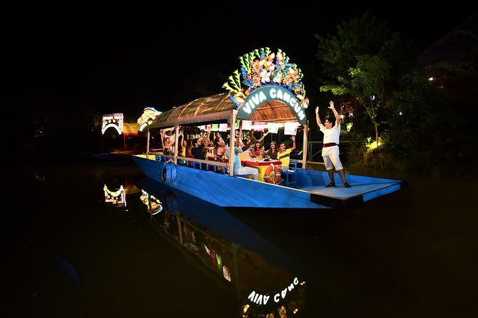 Xoximilco Night Cruise With Round Transportation from Tulum City - The bathroom issue and other practical limits