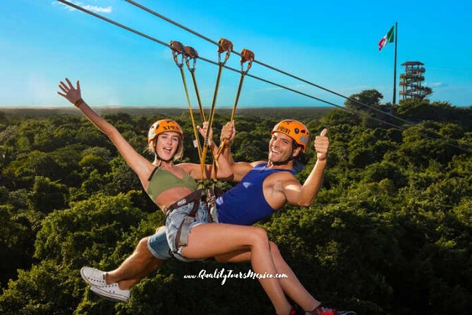 Xplor zip line park with transportation - Zip lines give you the biggest burst of adrenaline
